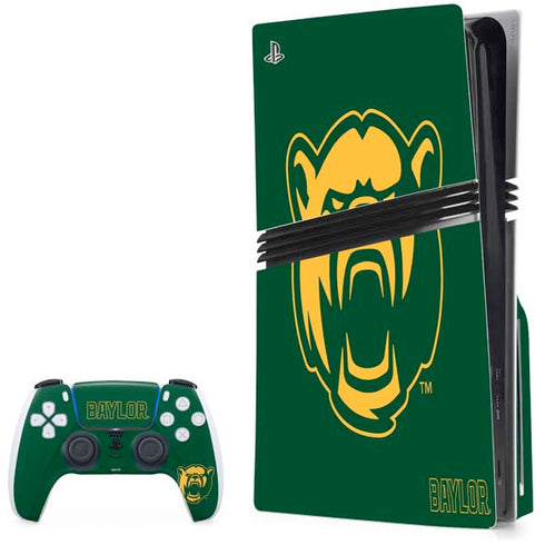Baylor University Mascot PS5 Pro Disk Bundle Skin