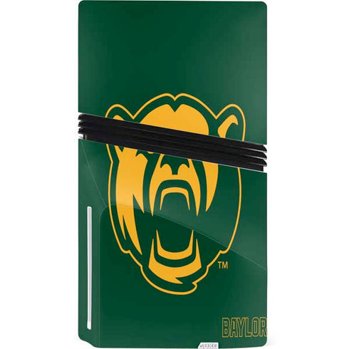 Baylor University Mascot PS5 Pro Disk Console Skin