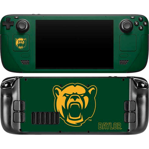 Baylor University Mascot Steam Deck Handheld Gaming Computer OLED Skin