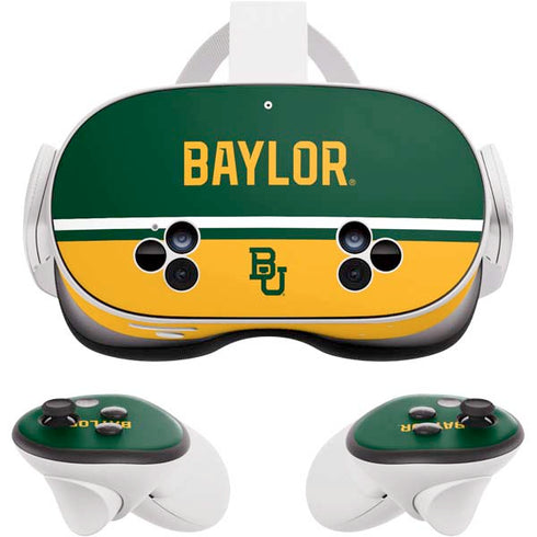 Baylor University BU Split Meta Quest 3S Skin