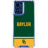 Baylor University BU Split Moto G Play 4G (2024) Clear Case