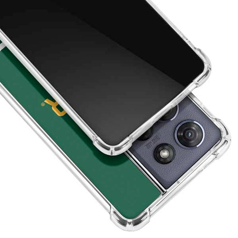 Baylor University BU Split Moto G Stylus 5G (2025) Clear Case