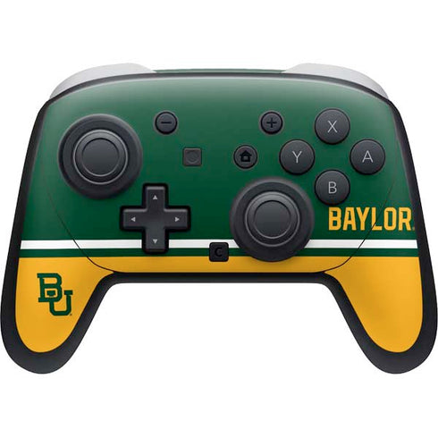 Baylor University BU Split Nintendo Switch 2 (2025) Pro Controller Skin