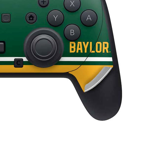 Baylor University BU Split Nintendo Switch 2 (2025) Pro Controller Skin