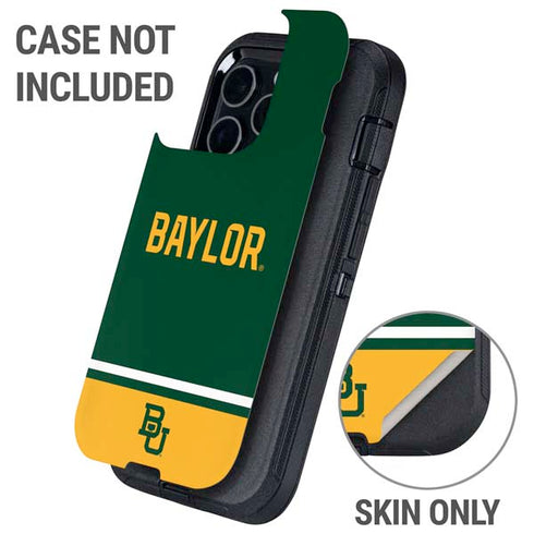 Baylor University BU Split Otterbox Defender iPhone Skin