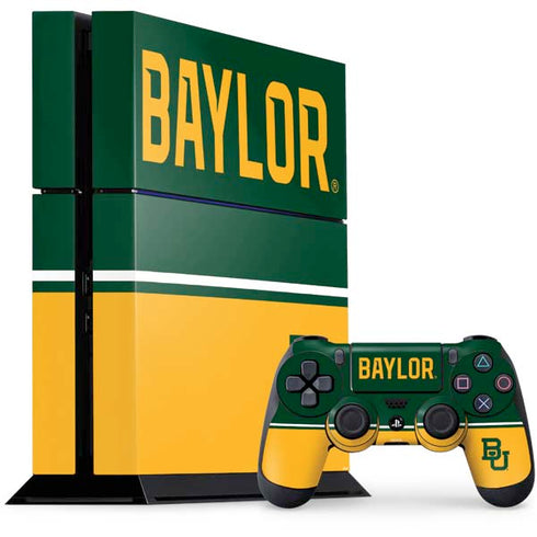 Baylor University BU Split PlayStation PS4 Skins
