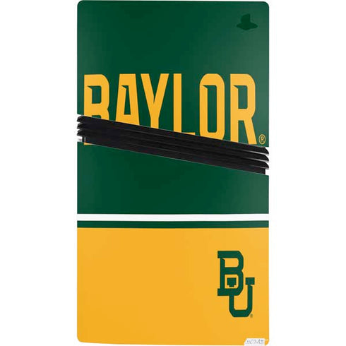 Baylor University BU Split PS5 Pro Bundle Skin