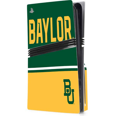 Baylor University BU Split PlayStation PS5 Skins
