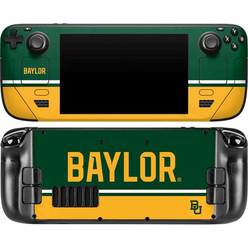 Baylor University BU Split Steam Deck Handheld Gaming Computer Skin