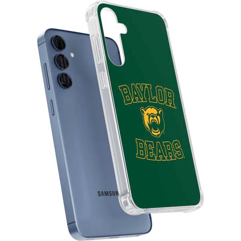Baylor University Bears Mascot Galaxy A55 5G Clear Case