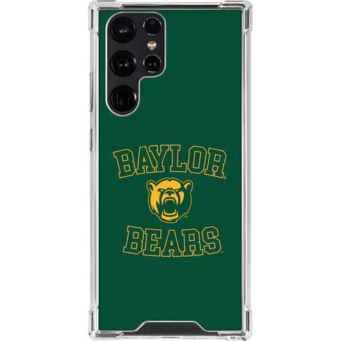 Baylor University Bears Mascot Galaxy S23 Ultra Clear Case