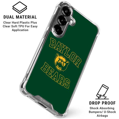 Baylor University Bears Mascot Galaxy S26 Plus Clear Case
