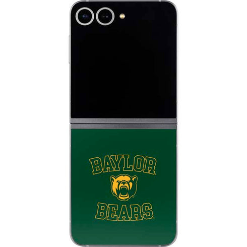 Baylor University Bears Mascot Galaxy Z Flip6 Skin
