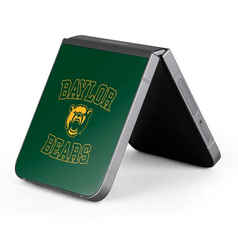 Baylor University Bears Mascot Galaxy Z Flip6 Skin
