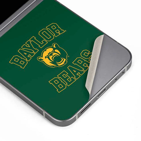 Baylor University Bears Mascot Galaxy Z Flip6 Skin