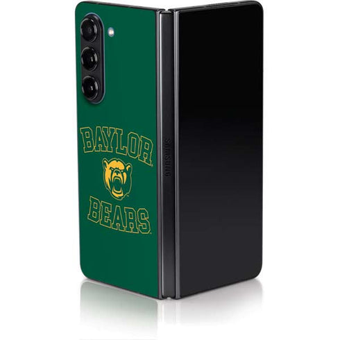 Baylor University Bears Mascot Galaxy Z Fold5 5G Skin