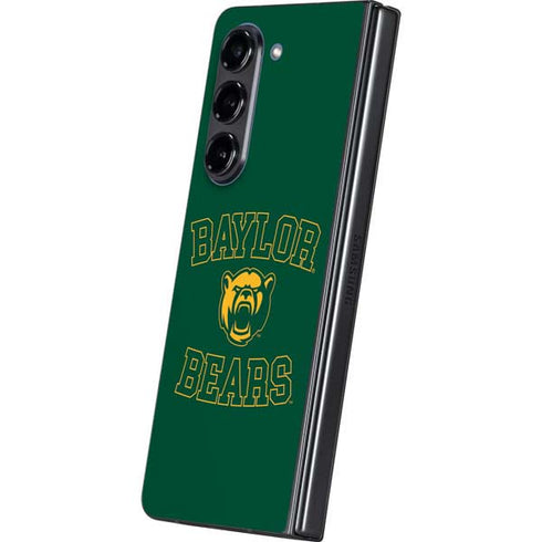 Baylor University Bears Mascot Galaxy Z Fold5 5G Skin