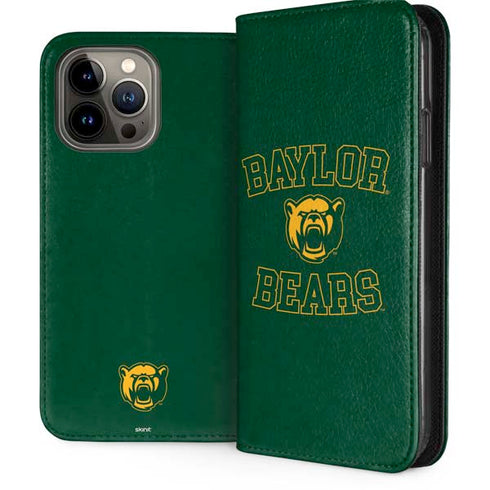 Baylor University Bears Mascot iPhone 13 Pro Max Folio Case