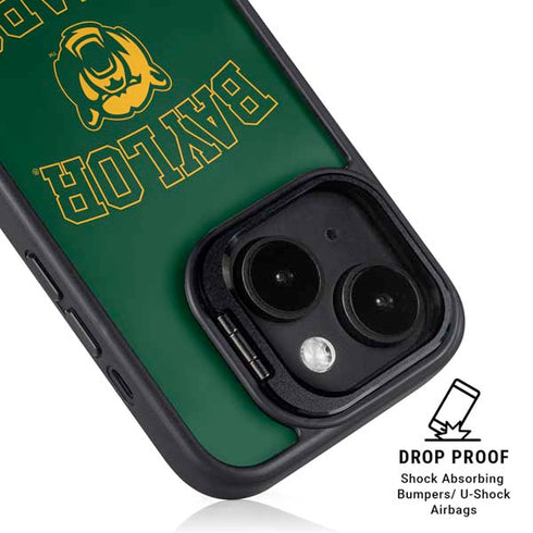 Baylor University Bears Mascot iPhone 14 Plus Kickstand Case