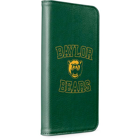 Baylor University Bears Mascot iPhone 15 Plus Folio Case