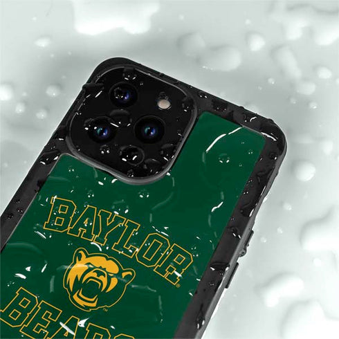 Baylor University Bears Mascot iPhone 15 Pro Waterproof Case