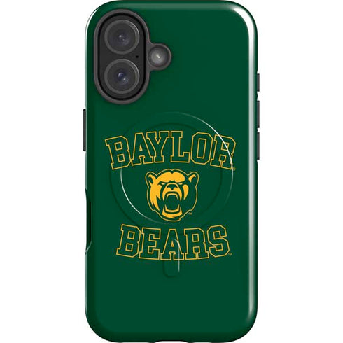 Baylor University Bears Mascot iPhone 16 Magsafe Impact Case