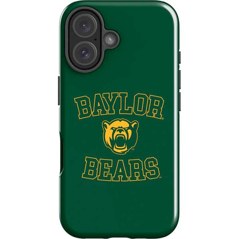 Baylor University Bears Mascot iPhone 16 Plus Impact Case