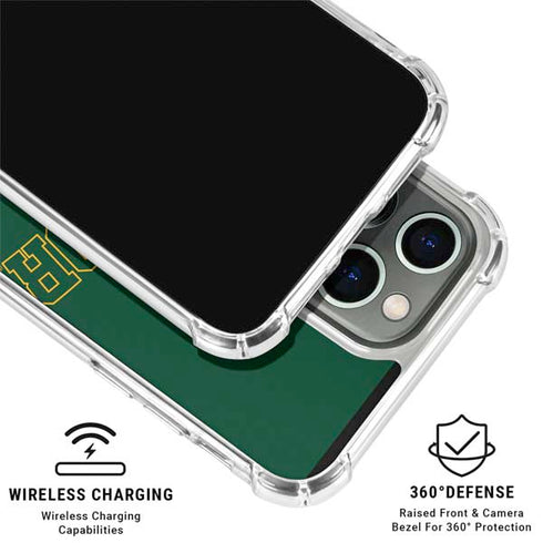 Baylor University Bears Mascot iPhone 16 Pro Max Clear Case