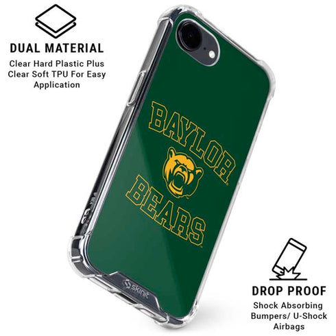 Baylor University Bears Mascot iPhone 16e Clear Case