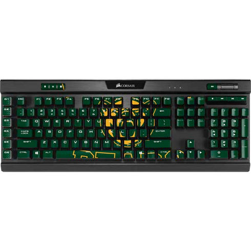 Baylor University Bears Mascot K95 RGB PLATINUM Mechanical Gaming Keyboard Skin