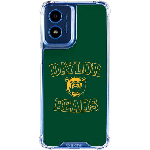 Baylor University Bears Mascot Moto G 5G (2024) Clear Case