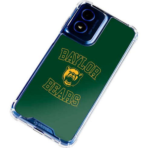Baylor University Bears Mascot Moto G 5G (2024) Clear Case