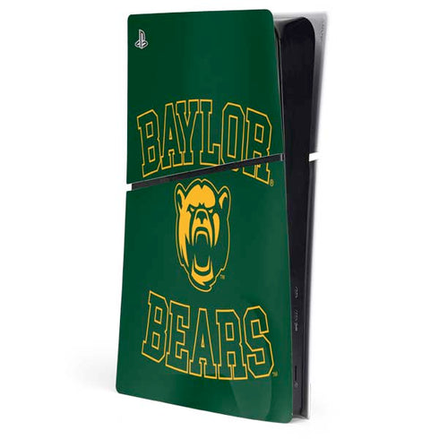 Baylor University Bears Mascot PS5 Slim Digital Edition Console Skin