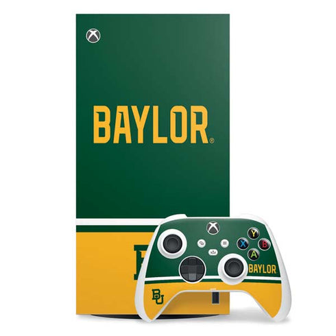 Baylor University BU Split Xbox Series X Skins