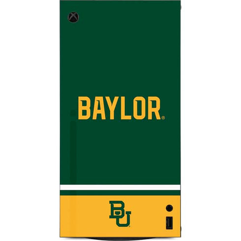 Baylor University BU Split XBox Series X Digital Edition Console Skin