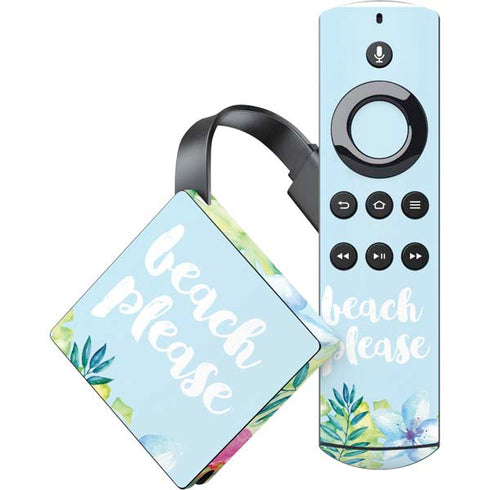 Beach Please Amazon Fire TV Skin