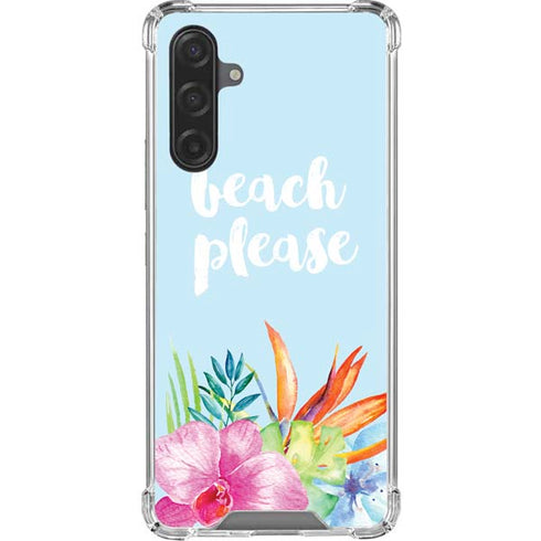 Beach Please Galaxy A17 Clear Case