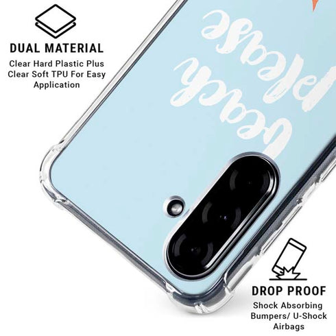 Beach Please Galaxy A36 5G Clear Case