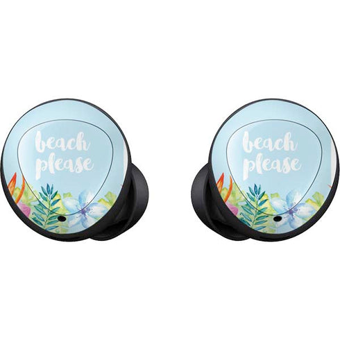 Beach Please Galaxy Buds Skin