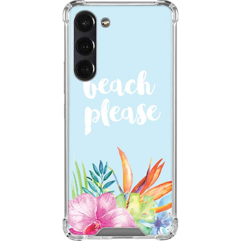 Beach Please Galaxy S24 FE Clear Case