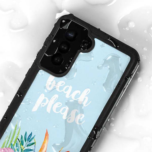 Beach Please Galaxy S24 Plus Waterproof Case