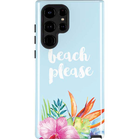 Beach Please Galaxy Cases