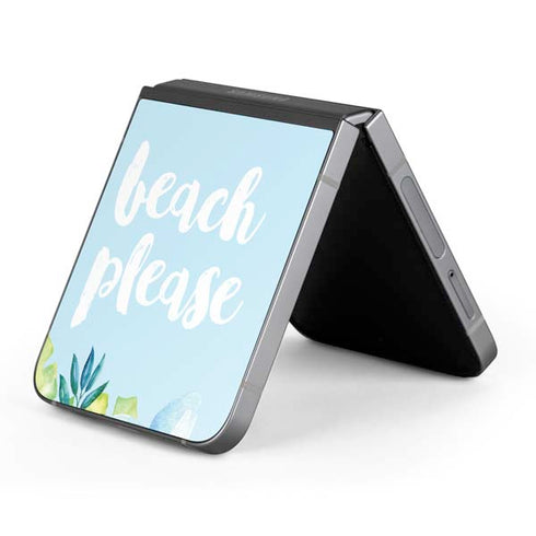 Beach Please Galaxy Z Flip6 Skin