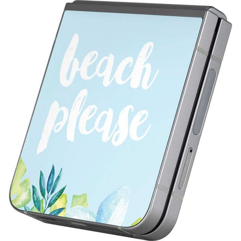 Beach Please Galaxy Z Flip6 Skin