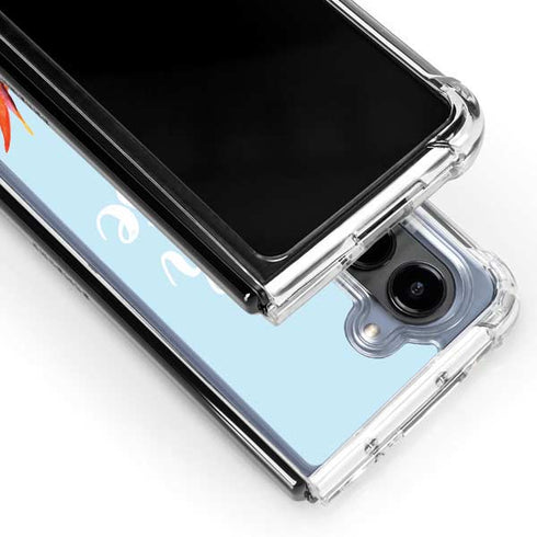 Beach Please Galaxy Z Fold5 5G Clear Case