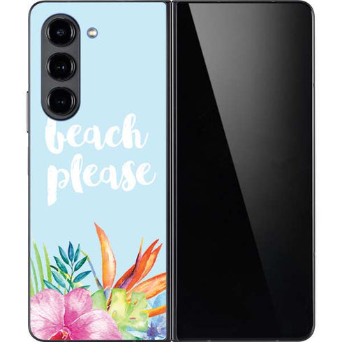 Beach Please Galaxy Z Fold5 5G Skin