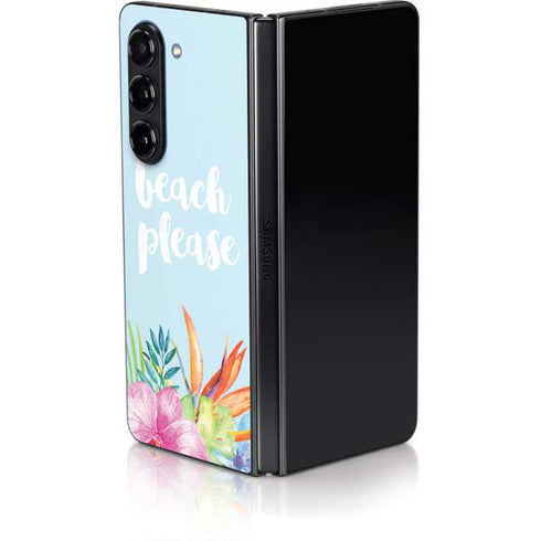 Beach Please Galaxy Z Fold5 5G Skin