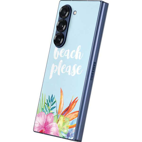 Beach Please Galaxy Z Fold6 Skin