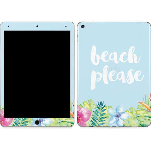 Beach Please iPad Skins