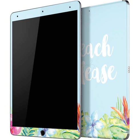 Beach Please iPad Skins